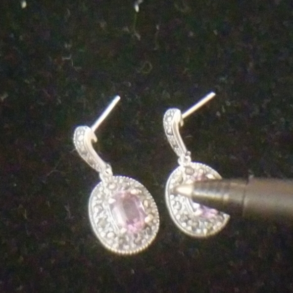 925 Silver Dangle Earrings - Picture 6 of 6